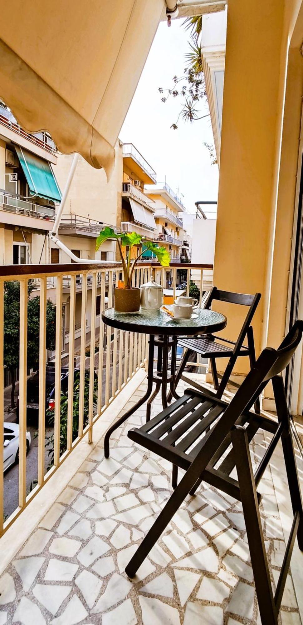 Next To Metro! Bright Apartment With Fully Equipped Kitchen Atenas Exterior foto